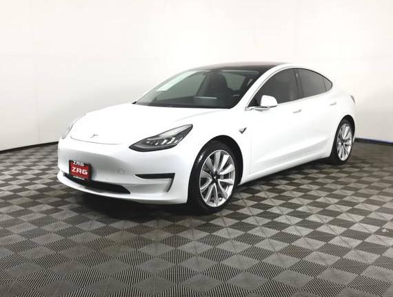 TESLA MODEL 3 2018 5YJ3E1EA0JF006504 image